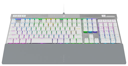 画像ギャラリー No.005のサムネイル画像 / 薄さ17mmでメカニカル！ Corsairのフラッグシップキーボード「K100 AIR Wireless」が国内発売決定