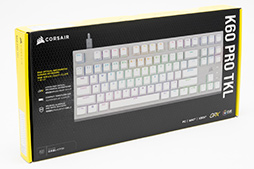 画像ギャラリー No.007のサムネイル画像 / ゲーマーに人気の10キーレスキーボードを選ぶならCorsairの「K60 PRO TKL」や「K70 RGB TKL」を見逃すな！【PR】
