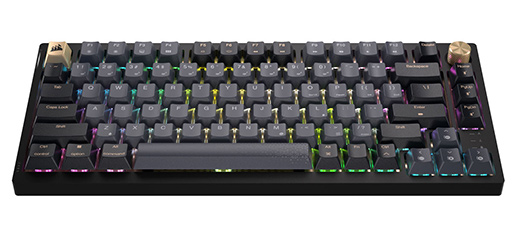 画像ギャラリー No.004のサムネイル画像 / 75％サイズのキーボードやブランド初の開放型ヘッドセットなど，Corsairのゲーマー向けデバイス4製品が11月3日に発売