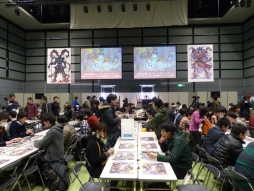 画像ギャラリー No.001のサムネイル画像 / 「三国志大戦 TCG」，オフラインイベント「TCGの宴2014in東京」の様子をレポート。最新カードのイラストが発表