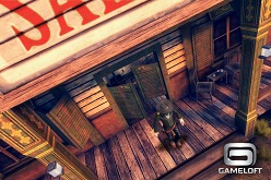 画像ギャラリー No.005のサムネイル画像 / iOS/Android用ゲーム「シックス・ガンズ」のスクリーンショット公開。西部開拓時代のガンマンとなり，恐ろしいクリーチャーどもを倒せ
