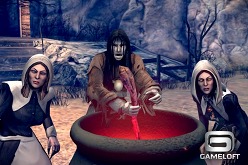 画像ギャラリー No.007のサムネイル画像 / iOS/Android用ゲーム「シックス・ガンズ」のスクリーンショット公開。西部開拓時代のガンマンとなり，恐ろしいクリーチャーどもを倒せ