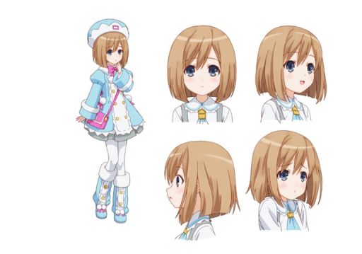 画像ギャラリー No.005のサムネイル画像 / アニメ「超次元ゲイム ネプテューヌ」，4人の女神達の色付きデザインが公開