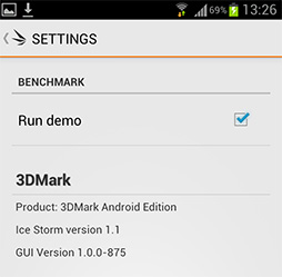 画像ギャラリー No.007のサムネイル画像 / Futuremark，「3DMark」のAndroid版を発表。スマートフォン・タブレット8機種でテストしてみた