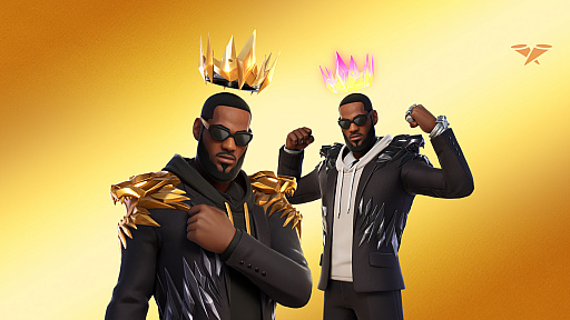 画像ギャラリー No.002のサムネイル画像 / 「フォートナイト」，NBAのレブロン・ジェームズ選手とのコラボを7月15日9：00より実施。コスチュームやアクセサリーが登場