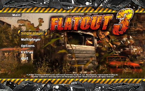 画像ギャラリー No.002のサムネイル画像 / ドライバーが華麗に宙を舞う「Flatout 3: Chaos & Destruction」を紹介する，今週の「海外ゲーム四天王」だ