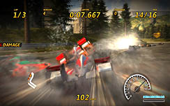 画像ギャラリー No.008のサムネイル画像 / ドライバーが華麗に宙を舞う「Flatout 3: Chaos & Destruction」を紹介する，今週の「海外ゲーム四天王」だ