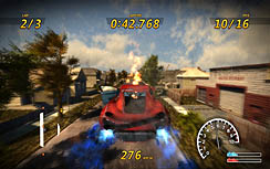画像ギャラリー No.009のサムネイル画像 / ドライバーが華麗に宙を舞う「Flatout 3: Chaos & Destruction」を紹介する，今週の「海外ゲーム四天王」だ