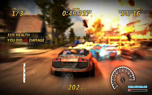 画像ギャラリー No.018のサムネイル画像 / ドライバーが華麗に宙を舞う「Flatout 3: Chaos & Destruction」を紹介する，今週の「海外ゲーム四天王」だ