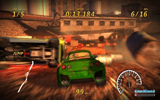 画像ギャラリー No.014のサムネイル画像 / 帰ってきた「Flatout 3: Chaos & Destruction」。今週の「海外ゲーム四天王」は，パッチで生まれ変わった本作を激しく紹介しよう