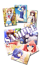 画像ギャラリー No.003のサムネイル画像 / 「車輪の国，向日葵の少女」の店舗特典が公開に。テレホンカード，ブロマイド，フォトフレームなどまちまちの特典をチェックして狙いを定めるべし