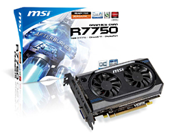 画像ギャラリー No.001のサムネイル画像 / アスク，MSI製のHD 7770カードとHD 7750カードを発売。ともにOC仕様