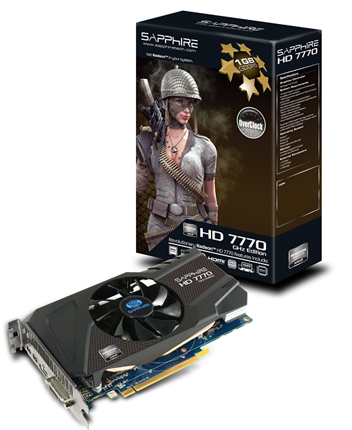 画像ギャラリー No.004のサムネイル画像 / OCモデルなどSapphire製のHD 7770＆HD 7750カード計3製品が登場
