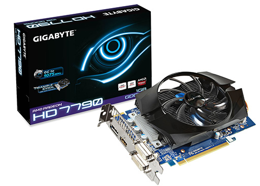 画像ギャラリー No.001のサムネイル画像 / CFD販売，GIGA-BYTE製のクロックアップ版HD 7790カードを4月上旬発売