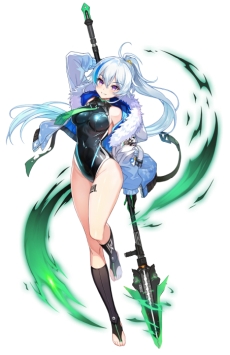 画像ギャラリー No.002のサムネイル画像 / 「ソウルワーカー」の新たなプレイアブルキャラクター・エフネル（CV：佐倉綾音）が7月30日に実装。槍と体術を使う中〜近距離型
