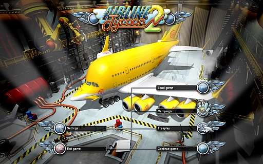 画像ギャラリー No.001のサムネイル画像 / 「Airline Tycoon 2」のデモ版をUp。飛行機を買って，乗員を雇い，空路を広げ，目指せ，世界一の航空王