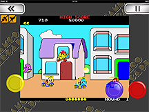 画像ギャラリー No.006のサムネイル画像 / iOSアプリ「NAMCO ARCADE」（ナムコアーケード）のアップデートで，「パックマン」「パックランド」「ローリングサンダー」の3本が追加に