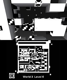 画像ギャラリー No.006のサムネイル画像 / 「SHIFTING WORLD 白と黒の迷宮」体験版の配信が本日スタート。白と黒のモノトーンの世界で，次元を反転させる新感覚を実際に味わおう