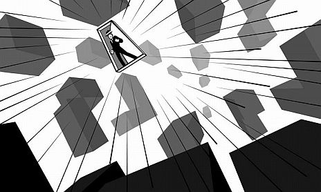 画像ギャラリー No.007のサムネイル画像 / 「SHIFTING WORLD 白と黒の迷宮」体験版の配信が本日スタート。白と黒のモノトーンの世界で，次元を反転させる新感覚を実際に味わおう