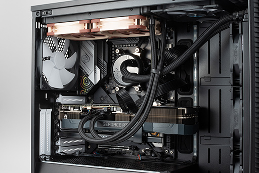 画像ギャラリー No.023のサムネイル画像 / 【PR】サイコム「G-Master Hydro X570A Extreme」は，CPUとRTX 30シリーズを液冷化して高性能と静音を両立した究極のゲームPCだ