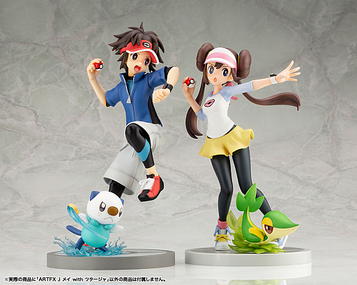 画像ギャラリー No.016のサムネイル画像 / コトブキヤ，「ポケットモンスターブラック2・ホワイト2」の主人公メイを立体化した“ARTFX J メイ with ツタージャ”の再販を発表