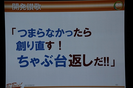 画像ギャラリー No.019のサムネイル画像 / ［CEDEC 2013］ゲーム開発はドラマだ。ガンホーの森下一喜社長が“名台詞”を引用して語った「ゲームを創ること」の素晴らしさ