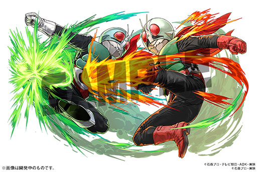 画像ギャラリー No.003のサムネイル画像 / 「パズドラ」×「仮面ライダー」コラボの最新情報。昭和から平成にかけて活躍したライダー達をラインナップしたガチャや，コラボダンジョンが登場