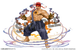 画像ギャラリー No.002のサムネイル画像 / 「パズドラ」，対戦格闘ゲーム「ストリートファイターV AE」とのコラボイベントが2月18日にスタート。参戦キャラのイラストも公開に