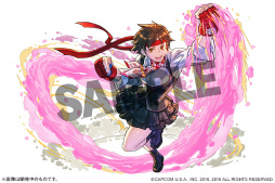 画像ギャラリー No.006のサムネイル画像 / 「パズドラ」，対戦格闘ゲーム「ストリートファイターV AE」とのコラボイベントが2月18日にスタート。参戦キャラのイラストも公開に