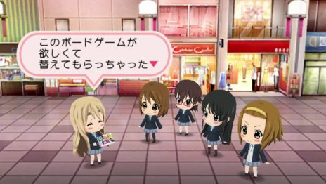 画像ギャラリー No.004のサムネイル画像 / 「けいおん！ 放課後ライブ！！ HD Ver.」条件を満たすことで発生する“ちびキャライベント”や，収録楽曲＆衣装の一部を紹介