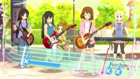 画像ギャラリー No.006のサムネイル画像 / 「けいおん！ 放課後ライブ！！ HD Ver.」に収録される「ふわふわ時間（タイム）」「私の恋はホッチキス」など4曲と，衣装の情報が公開に