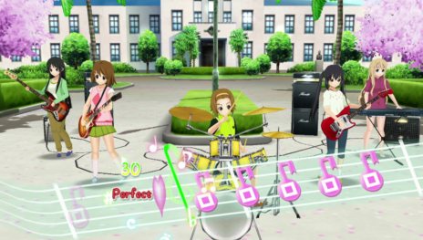 画像ギャラリー No.012のサムネイル画像 / 「けいおん！ 放課後ライブ！！ HD Ver.」に収録される「ふわふわ時間（タイム）」「私の恋はホッチキス」など4曲と，衣装の情報が公開に
