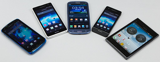 画像ギャラリー No.002のサムネイル画像 / 【PR】NTTドコモの2012年夏モデルスマートフォンから「GALAXY」「Xperia」「ARROWS」「Optimus」の4ブランド5モデルを紹介！