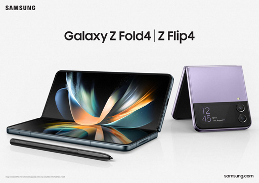 画像ギャラリー No.001のサムネイル画像 / Samsung，折りたたみ式スマホ「Galaxy Z Fold4」を発表。Android 12L搭載で大画面でも使いやすくなった