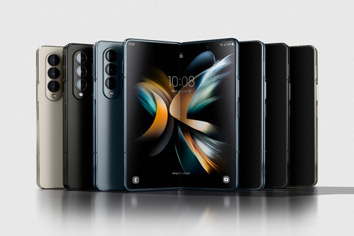 画像ギャラリー No.002のサムネイル画像 / Samsung，折りたたみ式スマホ「Galaxy Z Fold4」を発表。Android 12L搭載で大画面でも使いやすくなった