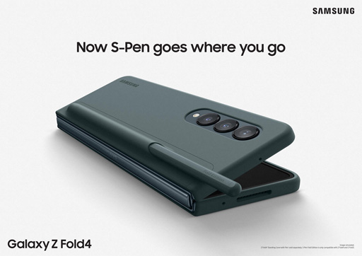 画像ギャラリー No.005のサムネイル画像 / Samsung，折りたたみ式スマホ「Galaxy Z Fold4」を発表。Android 12L搭載で大画面でも使いやすくなった