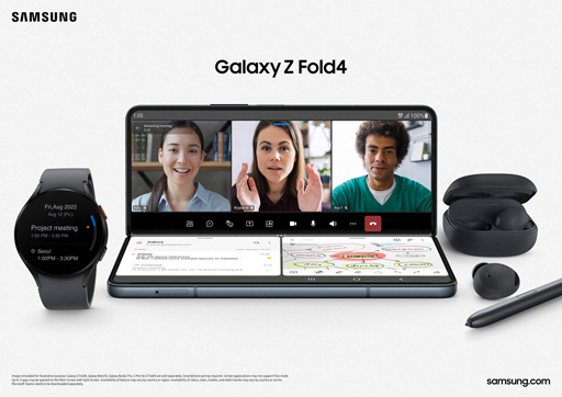 画像ギャラリー No.011のサムネイル画像 / Samsung，折りたたみ式スマホ「Galaxy Z Fold4」を発表。Android 12L搭載で大画面でも使いやすくなった