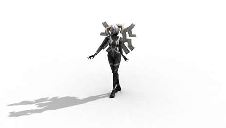 画像ギャラリー No.004のサムネイル画像 / 「orgarhythm（オルガリズム）」ボスキャラクターの1人“MAYA-HONA”を公開。公式サイトでは開発者コラムなどが掲載中