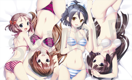 画像ギャラリー No.001のサムネイル画像 / 「ラブ☆トレ〜Sweet〜」プロモーションムービーと，限定版ならびに初回受注生産分の特典が公開。Sweetのヒロイン全員が水着姿に