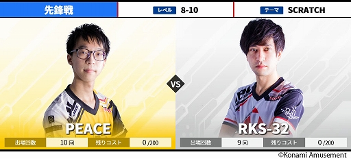 画像ギャラリー No.004のサムネイル画像 / BEMANI PRO LEAGUE 2021 セカンドステージ13，14，15試合の対戦カードが公開。1位予想キャンペーンも開催