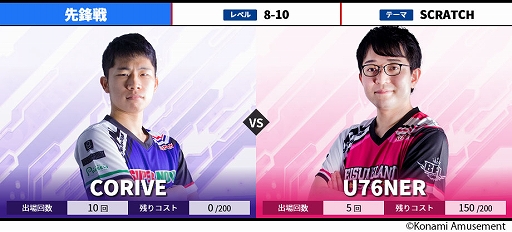 画像ギャラリー No.007のサムネイル画像 / BEMANI PRO LEAGUE 2021 セカンドステージ13，14，15試合の対戦カードが公開。1位予想キャンペーンも開催