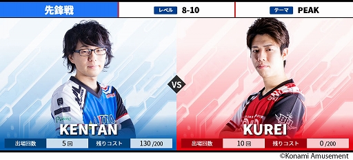 画像ギャラリー No.010のサムネイル画像 / BEMANI PRO LEAGUE 2021 セカンドステージ13，14，15試合の対戦カードが公開。1位予想キャンペーンも開催