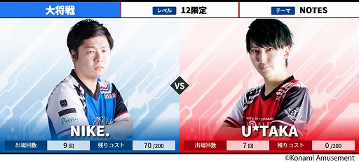 画像ギャラリー No.011のサムネイル画像 / BEMANI PRO LEAGUE 2021 セカンドステージ13，14，15試合の対戦カードが公開。1位予想キャンペーンも開催