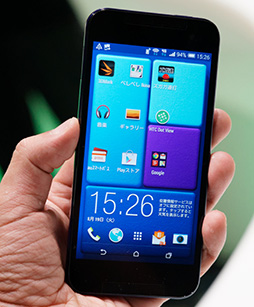 画像ギャラリー No.014のサムネイル画像 / HTC製Androidスマートフォン「HTC J butterfly」インプレッション。2014年夏スマホの真打ちがようやく登場？