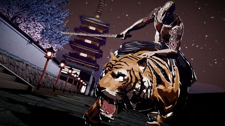 画像ギャラリー No.046のサムネイル画像 / 「KILLER IS DEAD」,モンドの強化に不可欠な処刑アクション「ファイナルジャッジメント」が明らかに。京都でヤクザと戦うエピソード「闇に消えた虎」も公開