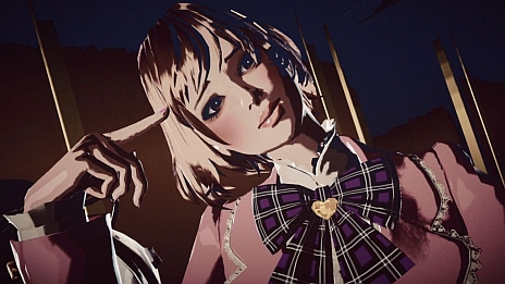 画像ギャラリー No.012のサムネイル画像 / 美人吸血鬼とのジゴロミッション。「KILLER IS DEAD」，プレミアムDLC「美女と夜獣とランジェリー」に収録される「血を奪った男」の詳細が明らかに