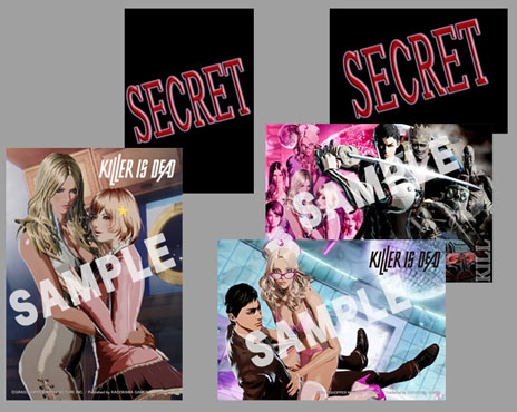 画像ギャラリー No.002のサムネイル画像 / 「KILLER IS DEAD」，メディアランドで配布される店舗特典「KID特製ブロマイドセット」の内容が明らかに