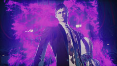 画像ギャラリー No.034のサムネイル画像 / 「KILLER IS DEAD」，モンドが繰り出す必殺技「アドレナリンバースト」や，暴走特急列車と対決するエピソード「憧れを運ぶ男」の内容を紹介