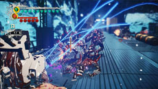 画像ギャラリー No.043のサムネイル画像 / 「KILLER IS DEAD」，モンドが繰り出す必殺技「アドレナリンバースト」や，暴走特急列車と対決するエピソード「憧れを運ぶ男」の内容を紹介