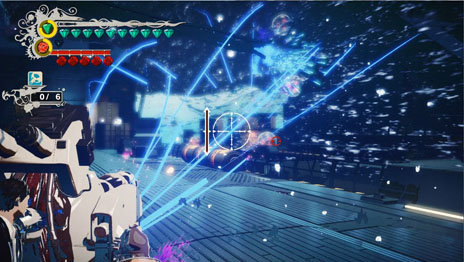 画像ギャラリー No.044のサムネイル画像 / 「KILLER IS DEAD」，モンドが繰り出す必殺技「アドレナリンバースト」や，暴走特急列車と対決するエピソード「憧れを運ぶ男」の内容を紹介